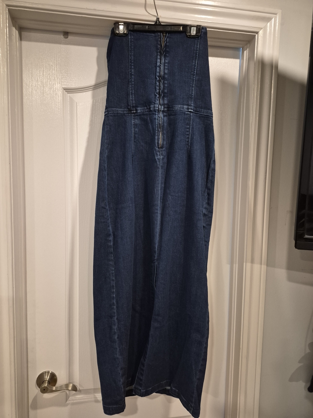GAP Strapless Dark Blue Denim Dress - Picture 4 of 5